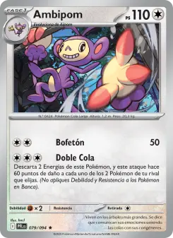 Ambipom, Fuegos Fantasmales 079