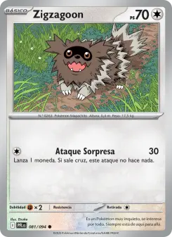 Zigzagoon, Fuegos Fantasmales 081