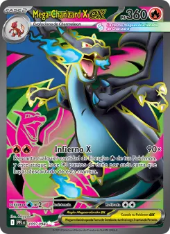 Mega-Charizard X ex, Fuegos Fantasmales 109