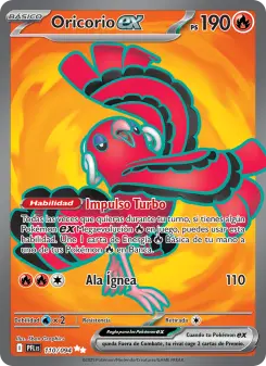 Oricorio ex, Fuegos Fantasmales 110