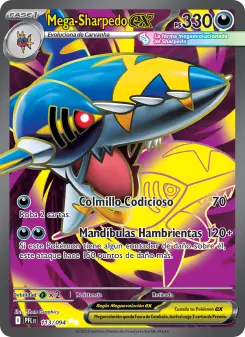Mega-Sharpedo ex, Fuegos Fantasmales 113