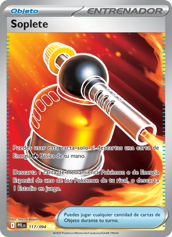 Soplete, Fuegos Fantasmales 117