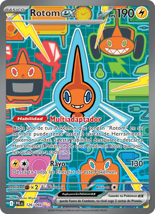 Rotom ex, Fuegos Fantasmales 126