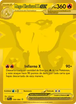 Mega-Charizard X ex, Fuegos Fantasmales 130