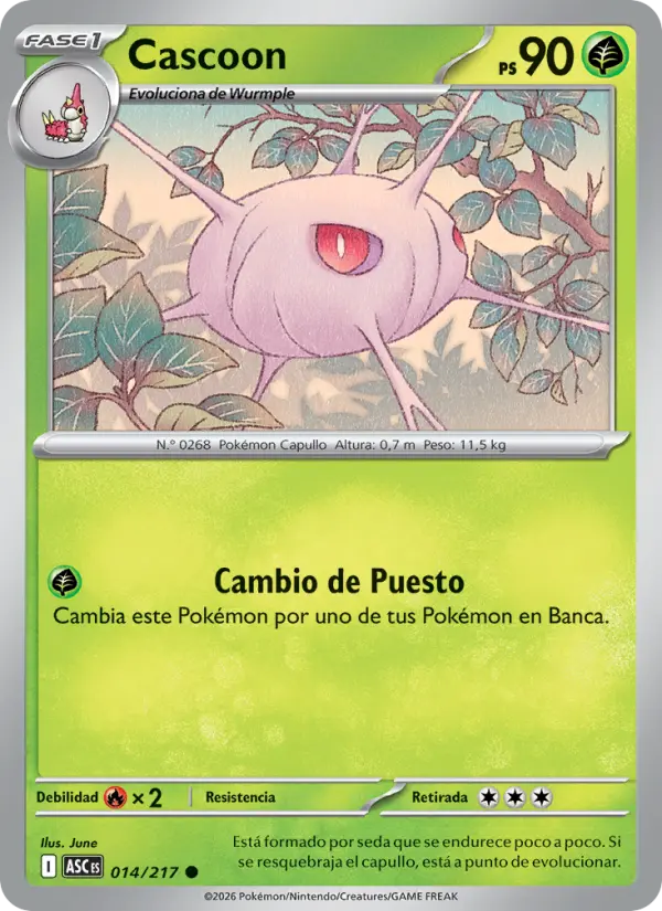 Cascoon, Héroes Ascendentes 014