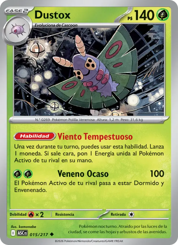 Dustox, Héroes Ascendentes 015