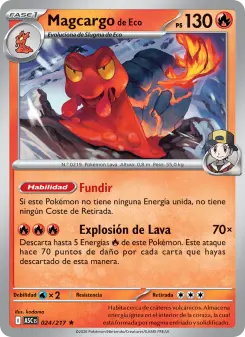 Magcargo de Eco, Héroes Ascendentes 024