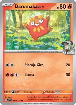Darumaka de N, Héroes Ascendentes 032