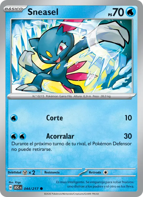 Sneasel, Héroes Ascendentes 044