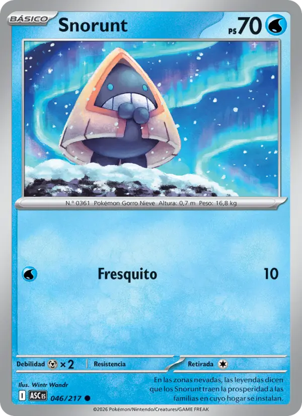 Snorunt, Héroes Ascendentes 046
