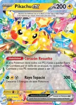 Pikachu ex, Héroes Ascendentes 057