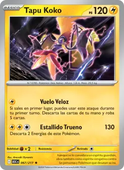 Tapu Koko, Héroes Ascendentes 067