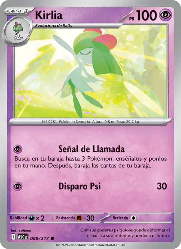 Kirlia, Héroes Ascendentes 088
