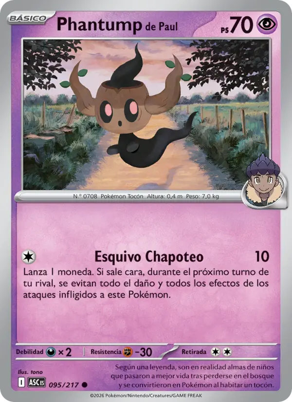 Phantump de Paul, Héroes Ascendentes 095
