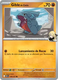 Gible de Cintia, Héroes Ascendentes 109