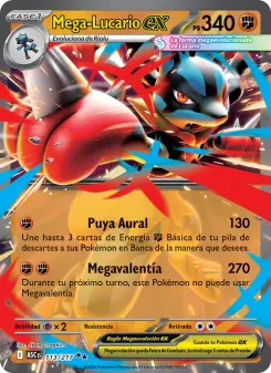 Mega-Lucario ex, Héroes Ascendentes 113