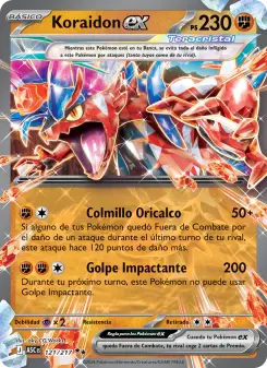 Koraidon ex, Héroes Ascendentes 121