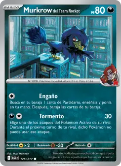 Murkrow del Team Rocket, Héroes Ascendentes 126