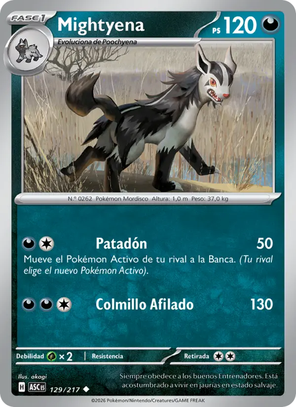 Mightyena, Héroes Ascendentes 129