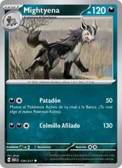 Mightyena, Héroes Ascendentes 129