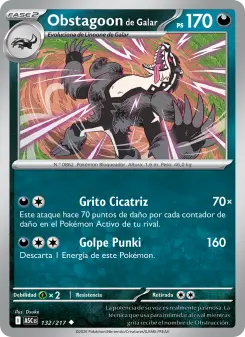 Obstagoon de Galar, Héroes Ascendentes 132