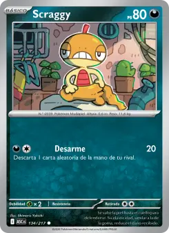 Scraggy, Héroes Ascendentes 134