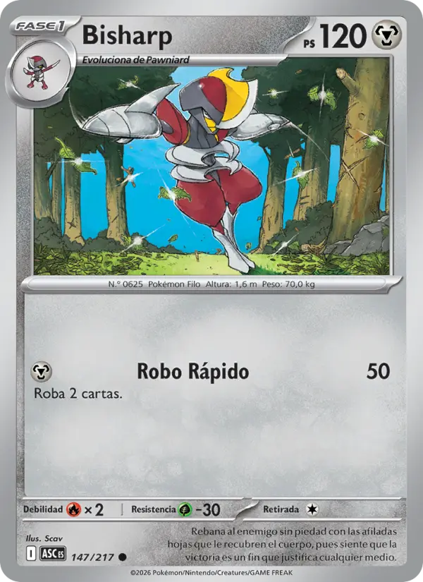 Bisharp, Héroes Ascendentes 147
