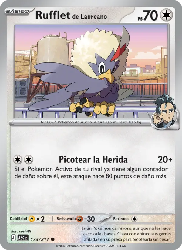 Rufflet de Laureano, Héroes Ascendentes 173
