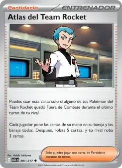 Atlas del Team Rocket, Héroes Ascendentes 201