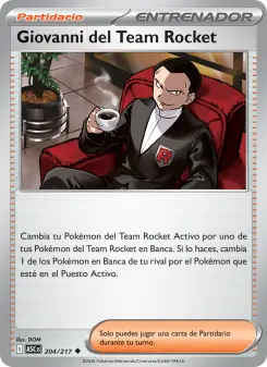 Giovanni del Team Rocket, Héroes Ascendentes 204
