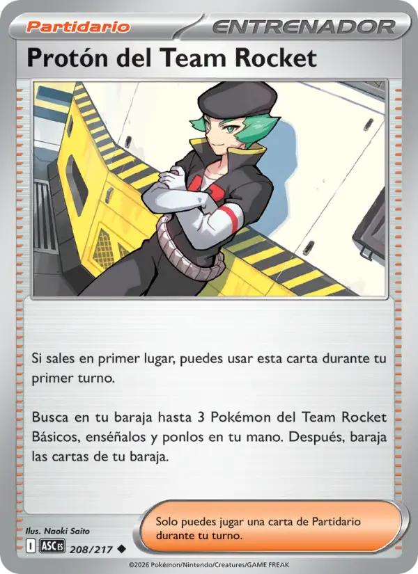 Protón del Team Rocket, Héroes Ascendentes 208