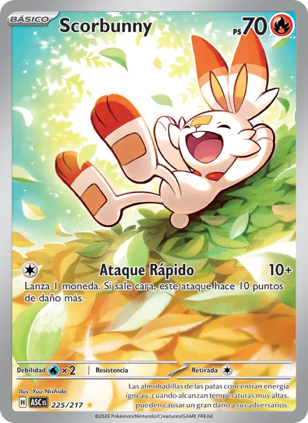 Scorbunny, Héroes Ascendentes 225