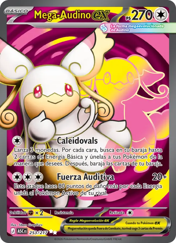 Mega-Audino ex, Héroes Ascendentes 253