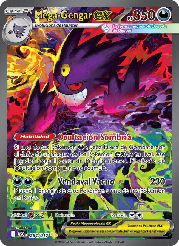 Mega-Gengar ex, Héroes Ascendentes 284