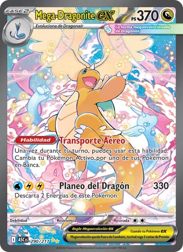 Mega-Dragonite ex, Héroes Ascendentes 290