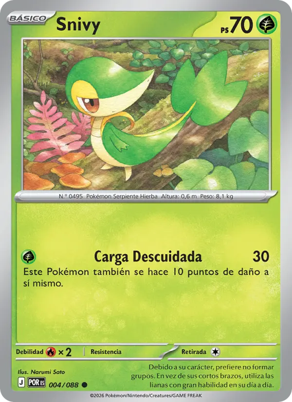 Snivy, Equilibrio Perfecto 004