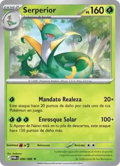 Serperior, Equilibrio Perfecto 006