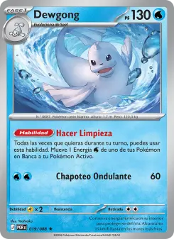 Dewgong, Equilibrio Perfecto 019