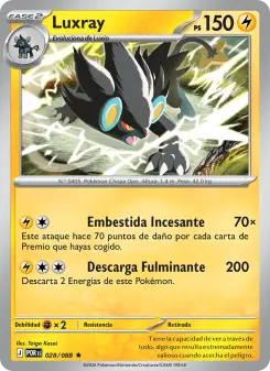 Luxray, Equilibrio Perfecto 028