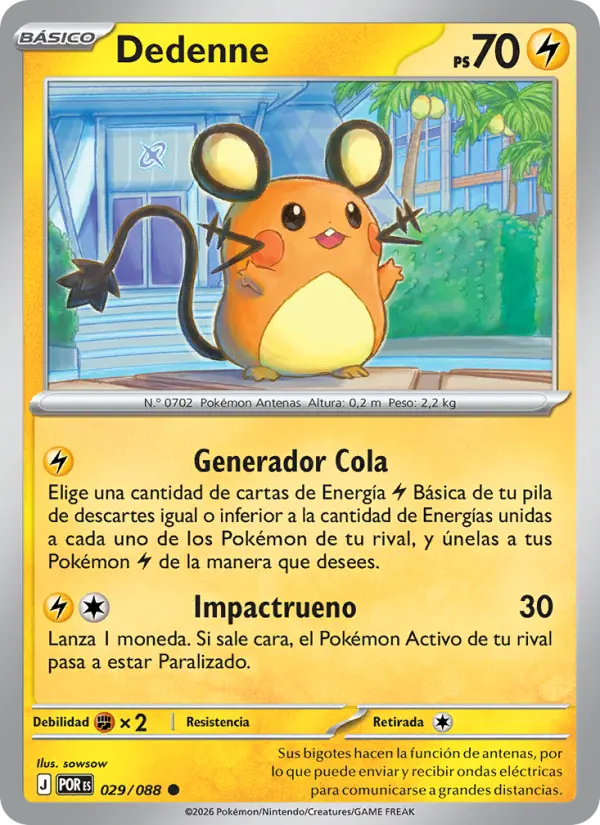 Dedenne, Equilibrio Perfecto 029