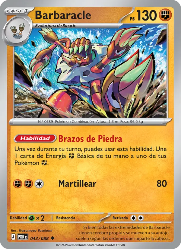 Barbaracle, Equilibrio Perfecto 043