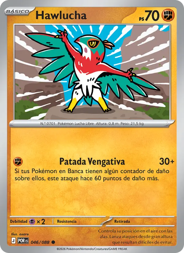 Hawlucha, Equilibrio Perfecto 046