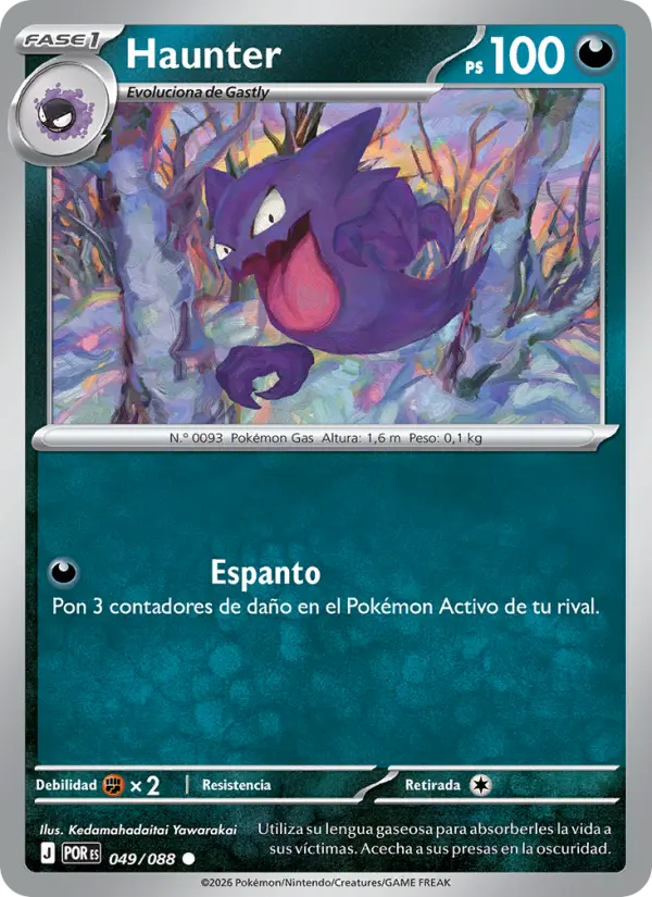 Haunter, Equilibrio Perfecto 049