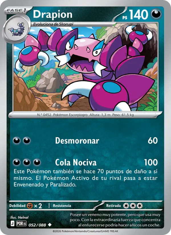 Drapion, Equilibrio Perfecto 052