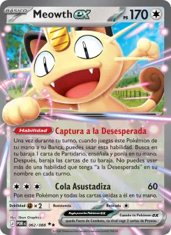 Meowth ex, Equilibrio Perfecto 062