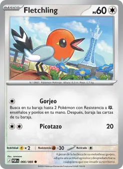 Fletchling, Equilibrio Perfecto 066