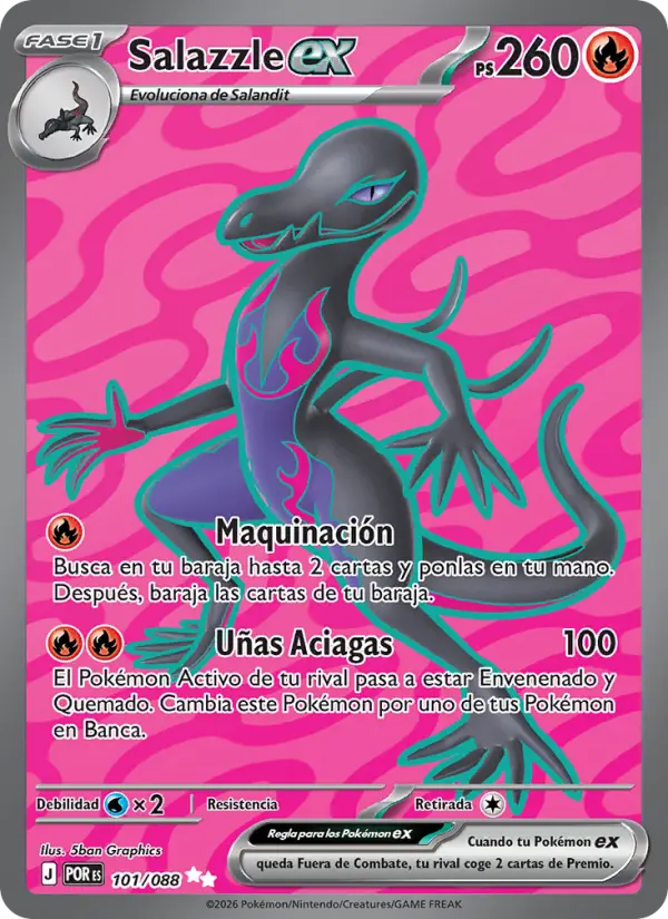 Salazzle ex, Equilibrio Perfecto 101