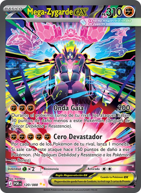 Mega-Zygarde ex, Equilibrio Perfecto 120