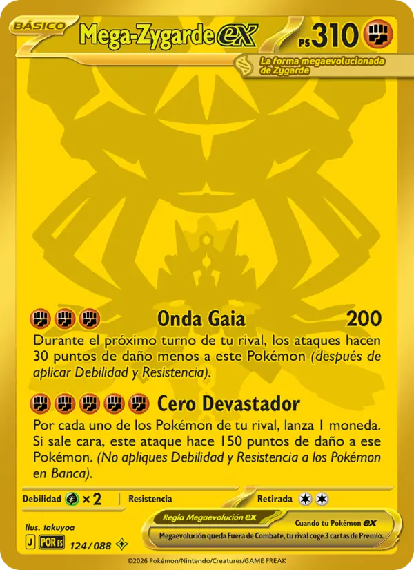 Mega-Zygarde ex, Equilibrio Perfecto 124