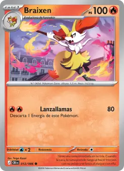 Braixen, Caos Creciente 012